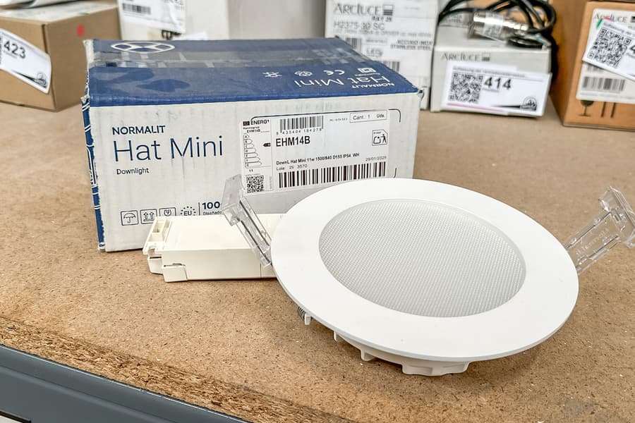 LED Downlight Normalit HAT MINI EHM14B